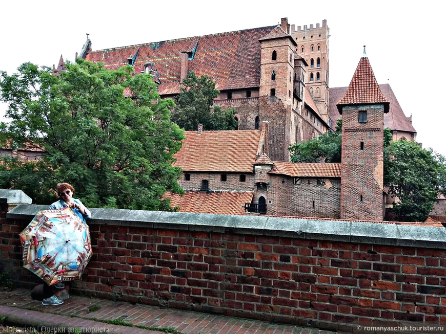Замок Тевтонского ордена. Является самым большим в Польше