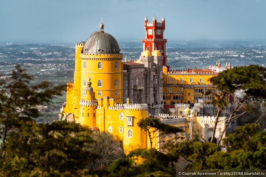Самостоятельно из Лиссабона к великолепным дворцам и замкам Синтры