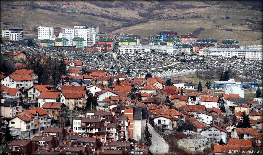 Сараево — вид сверху 