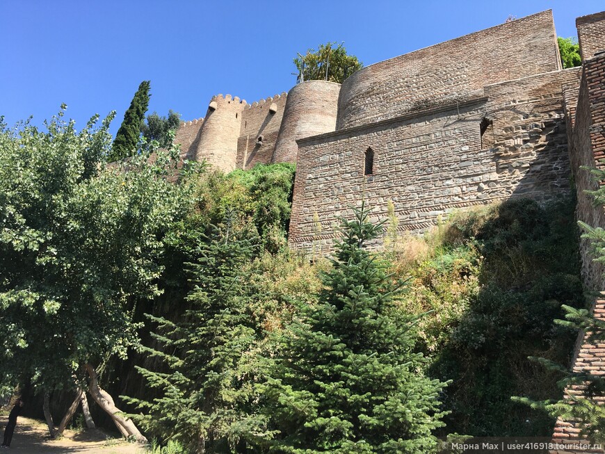 Тбилиси: из парка Рике в крепость Нарикала