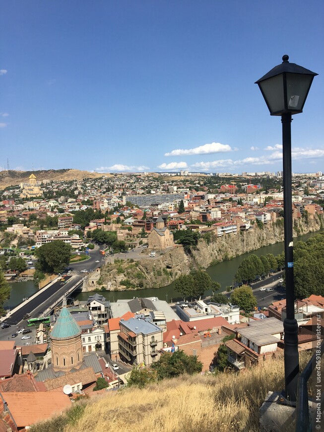 Тбилиси: из парка Рике в крепость Нарикала