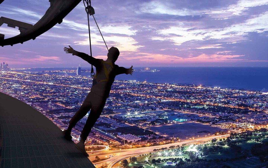 Sky view Dubai горка