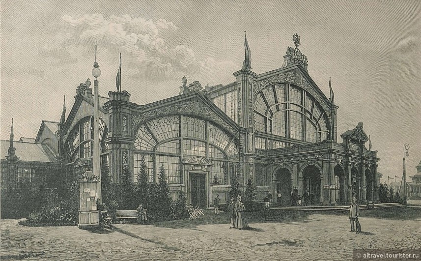 Мануфактурные павильоны Выставки 1896 года - прародители пакгаузов.