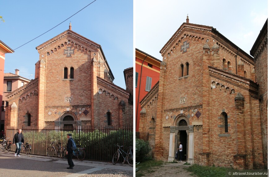 Фасад церкви Сан-Витале и Сант-Агрикола.