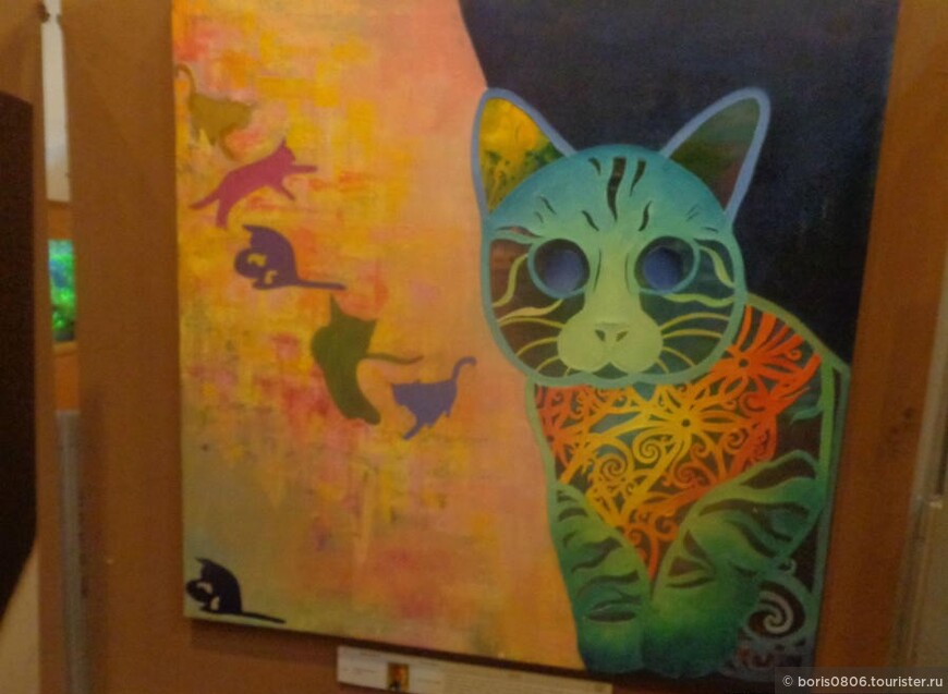 Интересная тема— коты в живописи