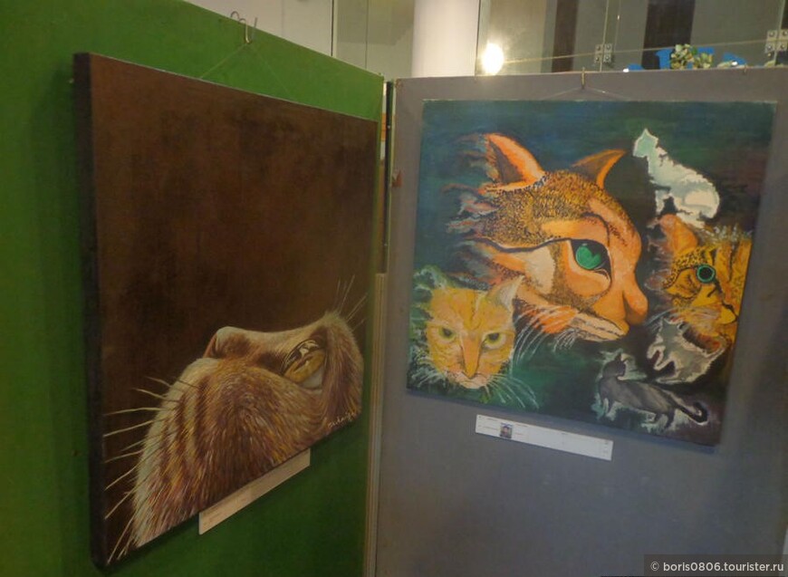 Интересная тема— коты в живописи