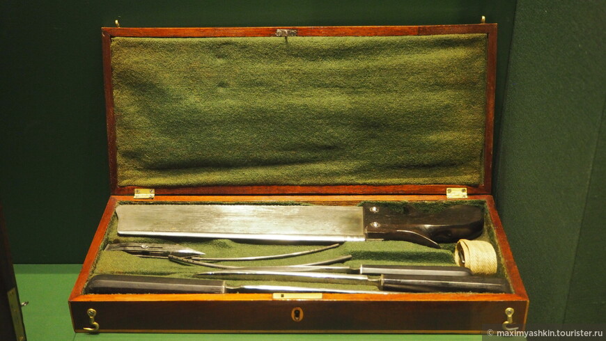 Набор ампутационных инструментов. Шотландия, 1800-е гг.
