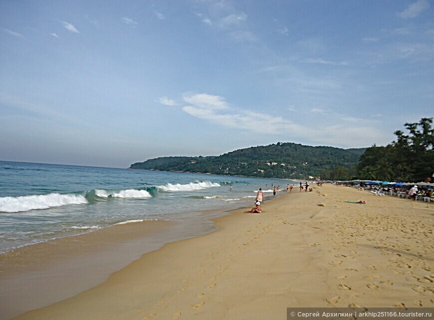 Скрипучий пляж Карон — один из лучших на острове Пхукет в Таиланде