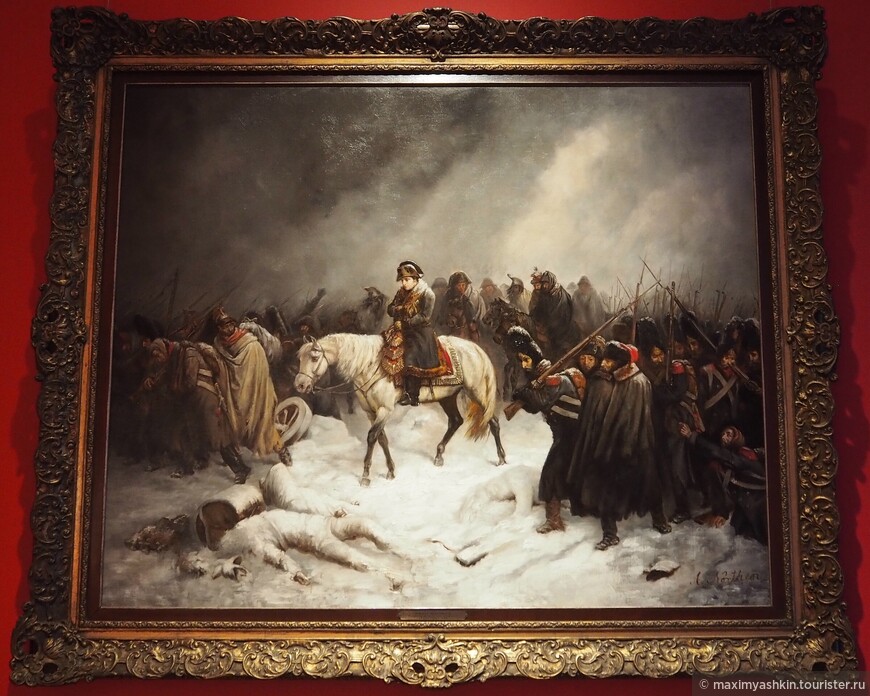 А. Нортен - Возвращение Наполеона из похода на Россию, 1860-1870-е гг.