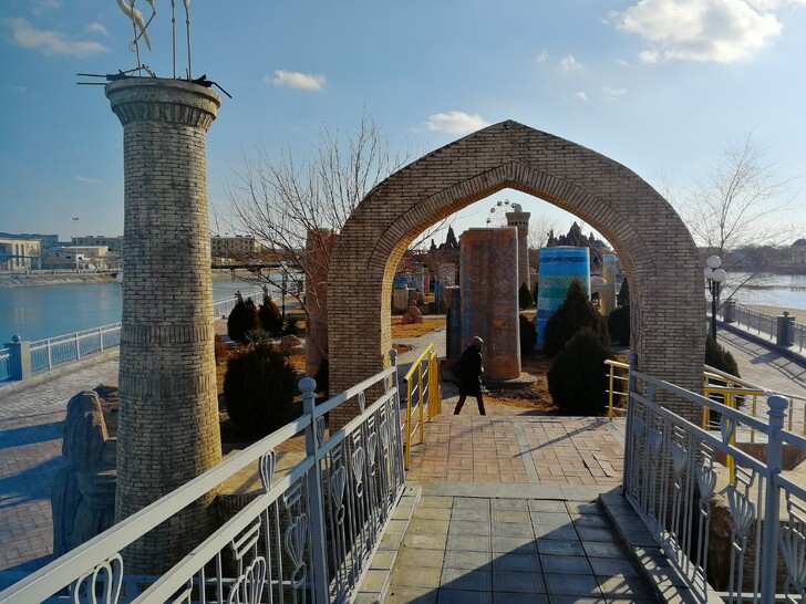 Ургенч. Экспозиция «Узбекистан в миниатюре»