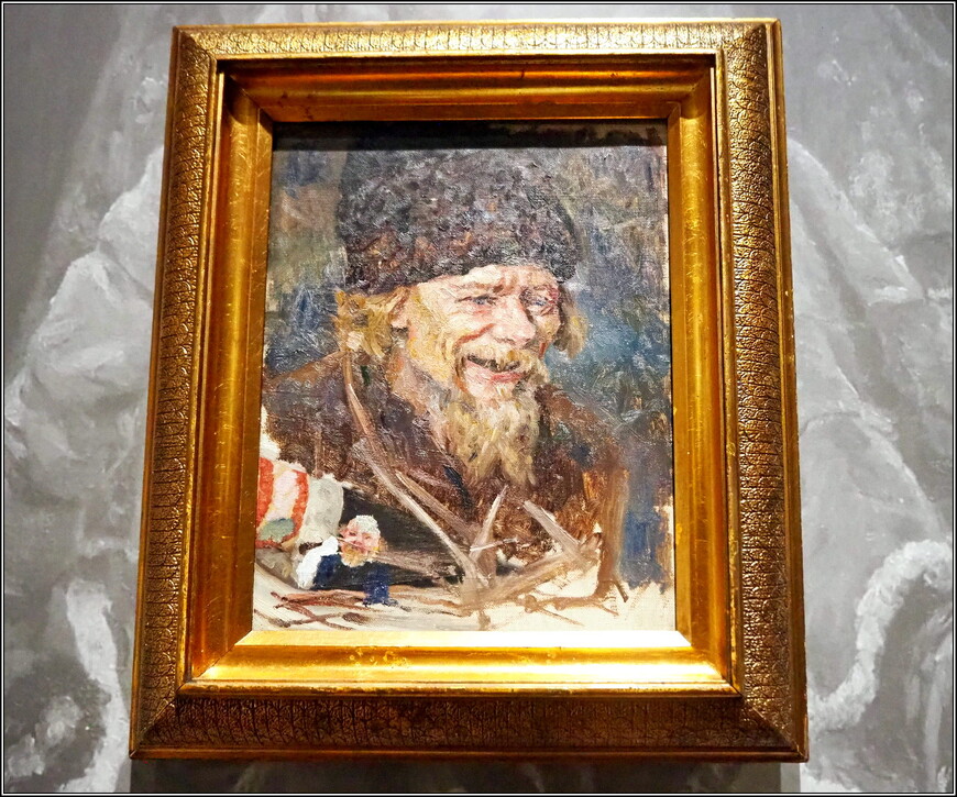 «Голова смеющегося священника», Государственная Третьяковская галерея.