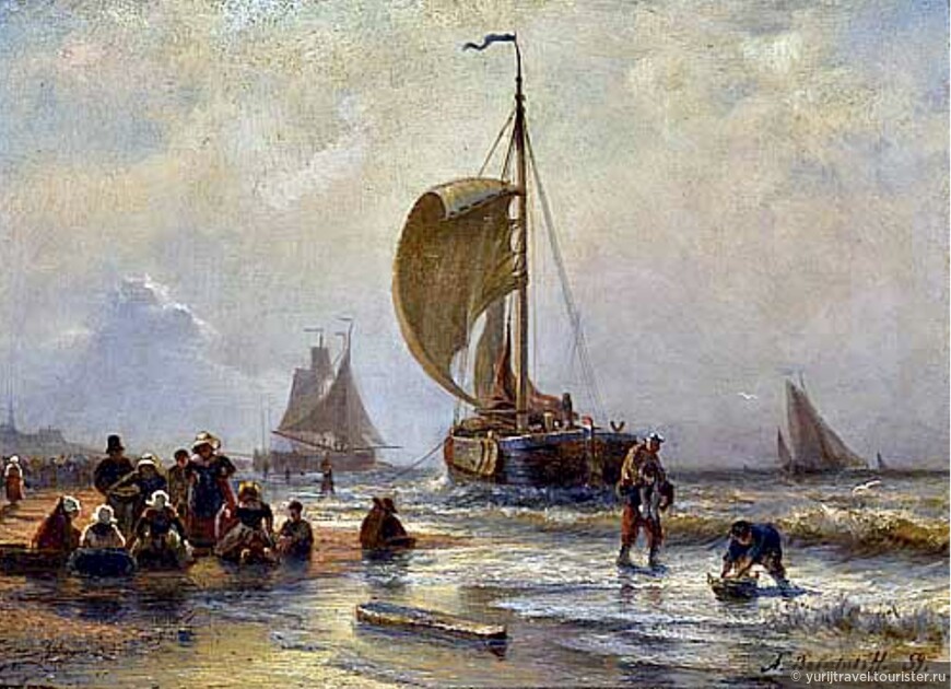 Алексей Боголюбов, 1859 г. Рыбалка