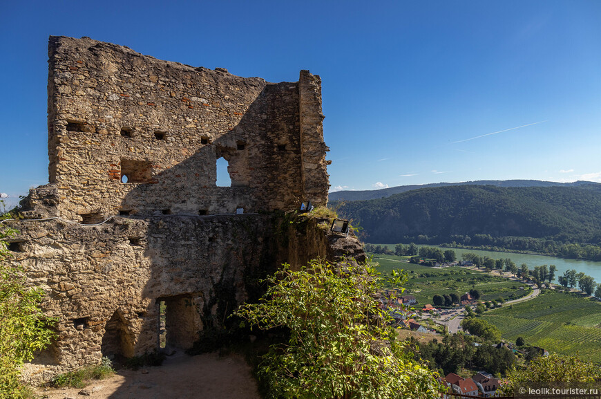 Развалины замка Кюнригенбург.