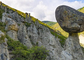 Кату-Ярык и каменные грибы в долине Чулышман