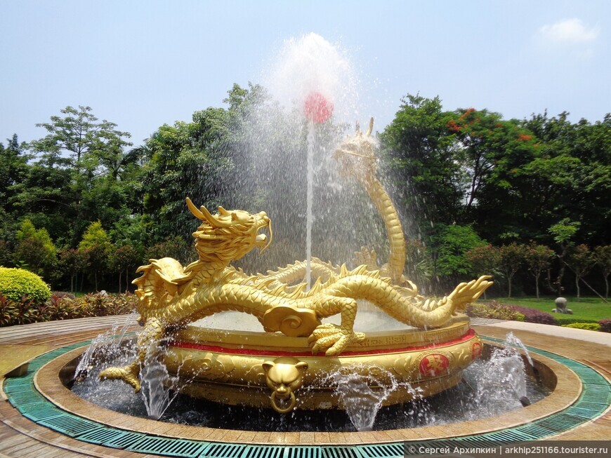 Прекрасный тематический парк «Великий Китай» в Шэньчжэне
