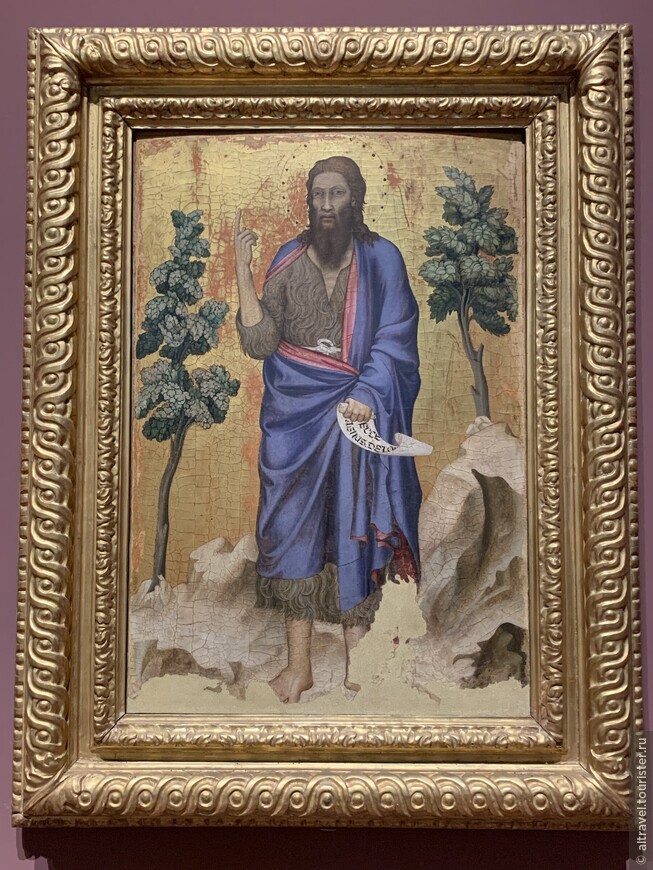 Мастер из Фильине. Святой Иоанн Креститель. Ок.1315. Имя художника неизвестно, но установлено, что он был одним из первых последователей Джотто.