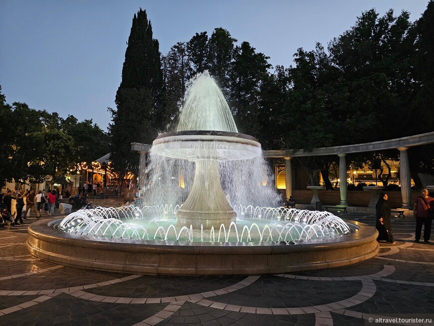 Площадь фонтанов. 