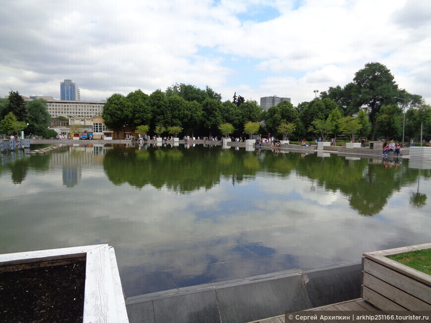 Парк Горького в самом центре Москвы