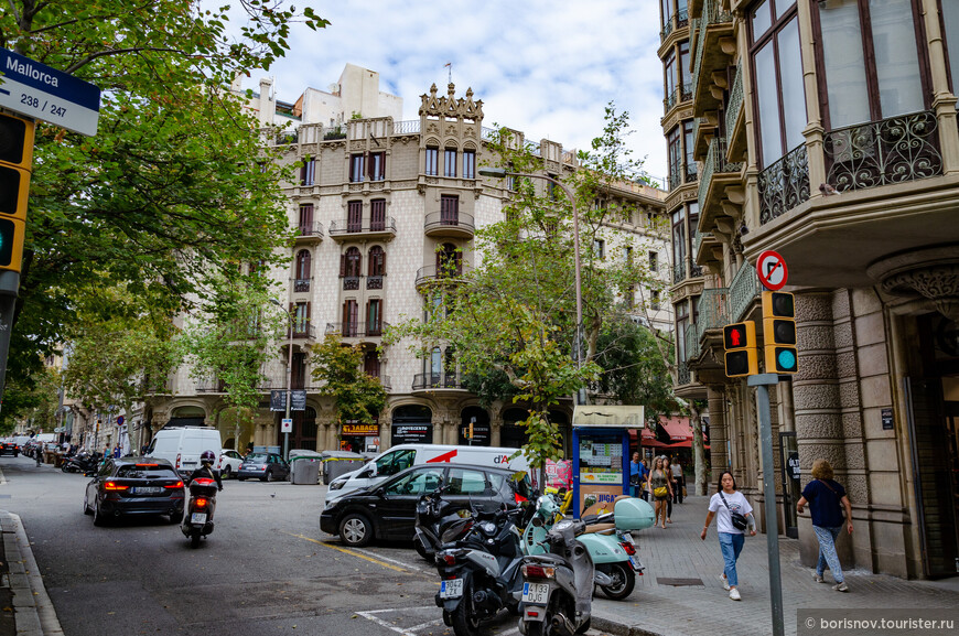 Пешеходная ось Барселоны