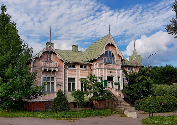Здание бывшей гостиницы Päivölä