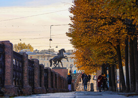 Золотая осень в Петербурге