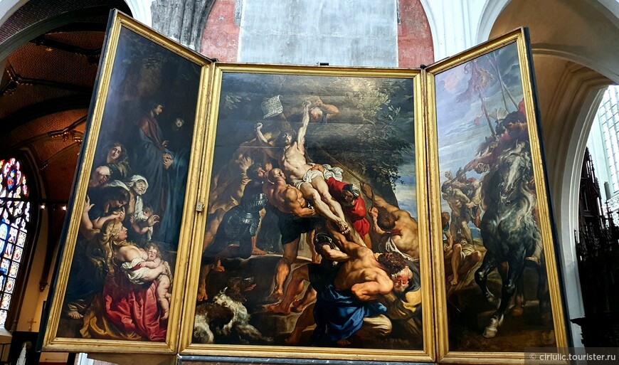 П.П. Рубенс. Воздвижение креста. 1609-1610 гг.