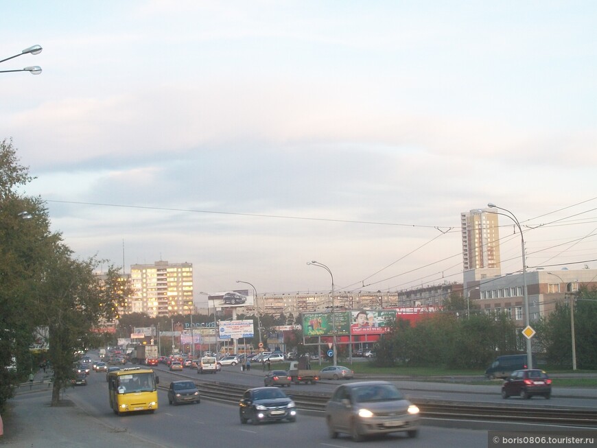 Прогулка по центру Екатеринбурга в сентябре