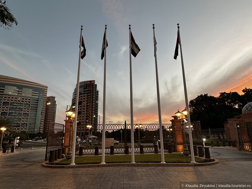 Смотровая площадка на башне Этихад в арабской столице