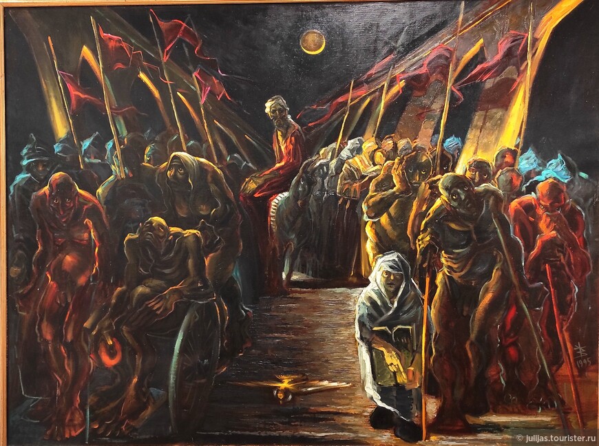 Владимир Георгиевски «Вход в Иерусалим», 1994