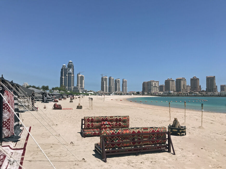Пляж «Катара»