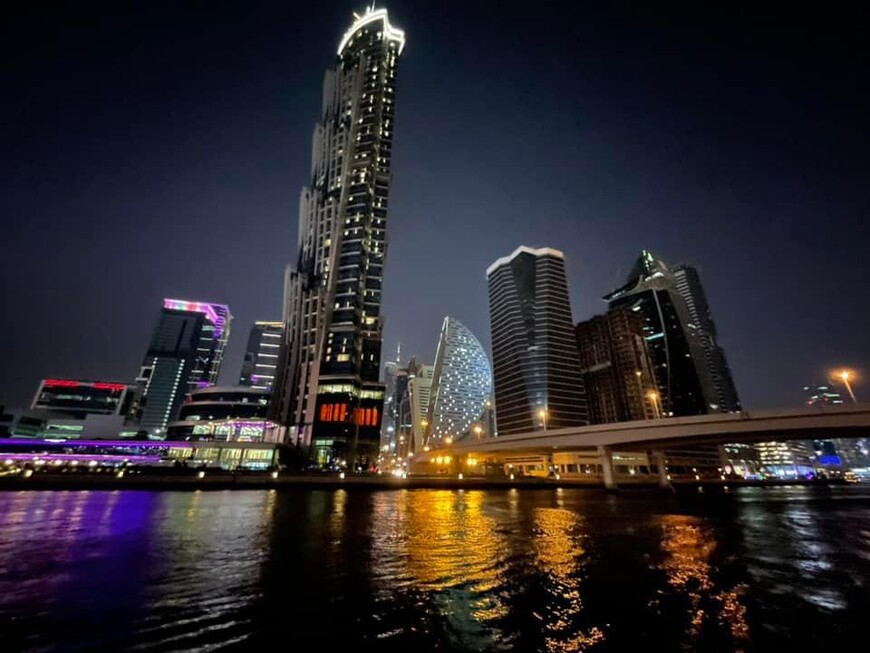 Мост со «Шторками» в Дубае и Дубайский канал