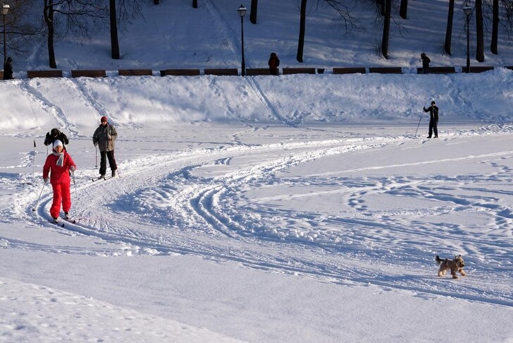 Снежные прогулки в Царицыно
