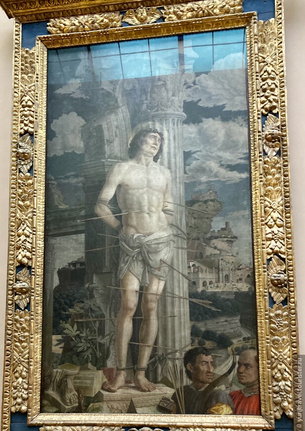 Андреа Мантенья, «Святой Себастьян, пронзенный стрелами», 1480-1485 г.