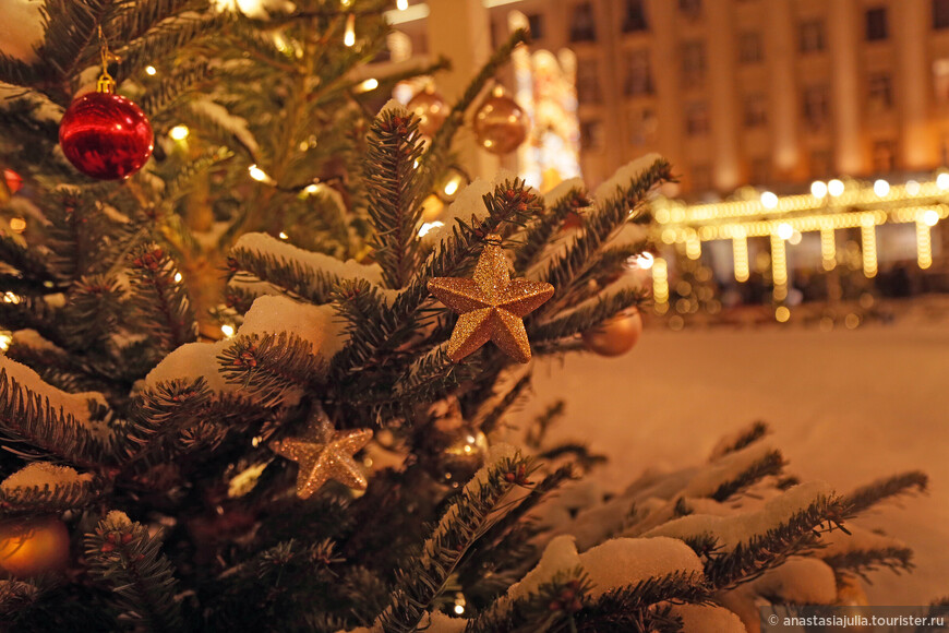 Где согреться, подкрепиться, сфотографироваться в новогодней Москве и еще кое-что о самой красивой ярмарке столицы