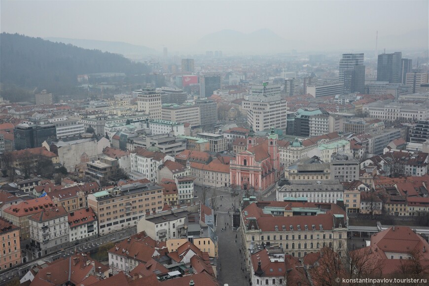 Словения. Люблянский град