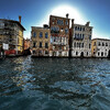 Экскурсия на катере по Каналу Гранде в Венеции.
