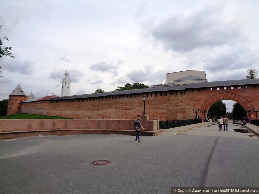 Средневековый Кремль в Великом Новгороде