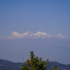 Вид на Гималаи с тропы.