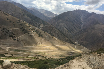 Серия землетрясений произошла на границе Киргизии и Китая  
