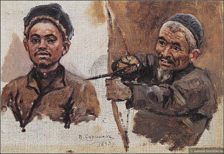 В. Суриков. Сибирские татары  