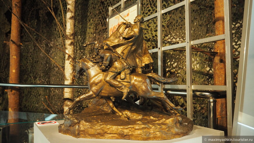 Скульптура Конники генерала Л.М. Доватора под Москвой, 1978 г.