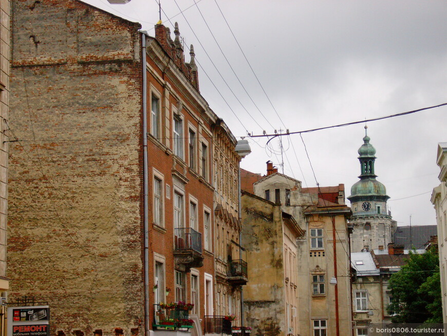 Львов — исторический город с разнообразной архитектурой