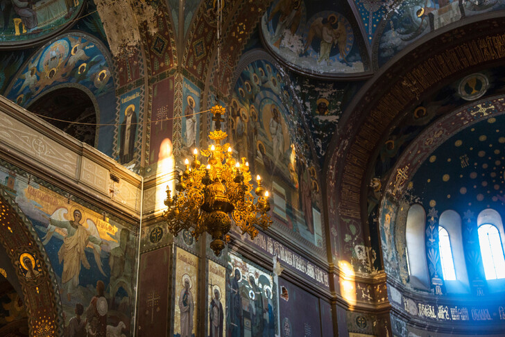 Фрески Пантелеймоновского собора