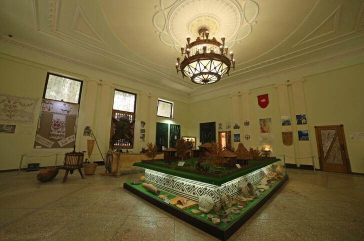 В музее Абхазского царства