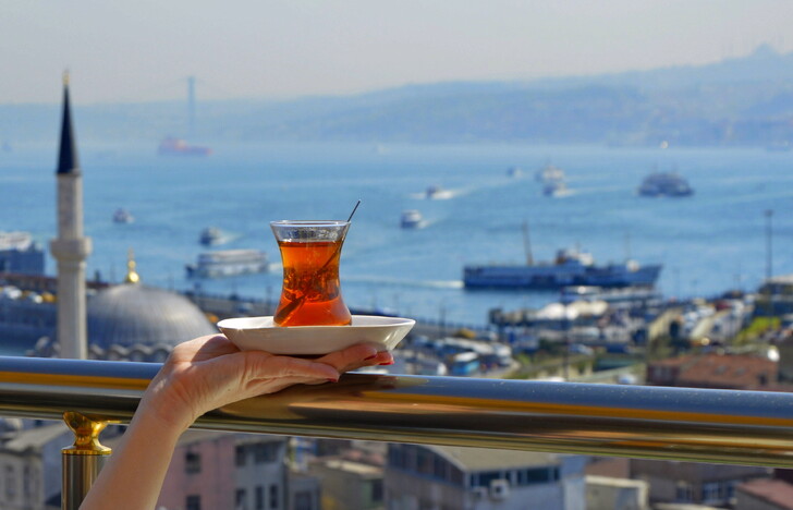 Стамбул с террасы Sefa-i Hurrem Cafe Restaurant