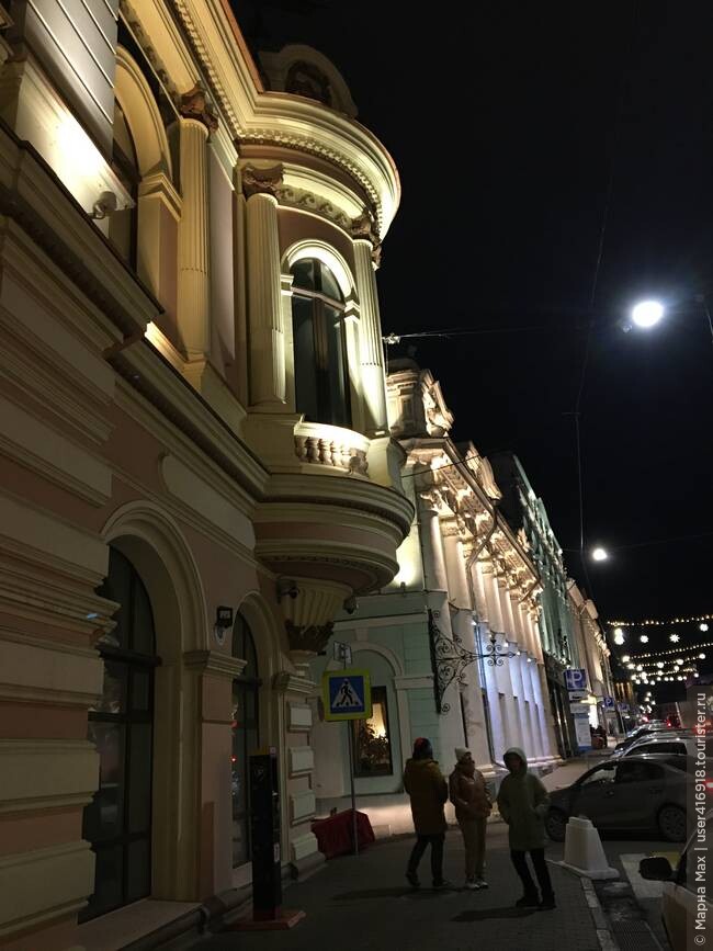 Вечерний Нижний Новгород (всего один вечер) и  два отеля