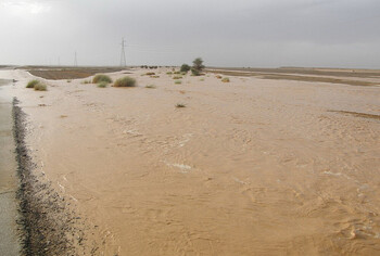 Проливные дожди вызвали наводнение в Дубае