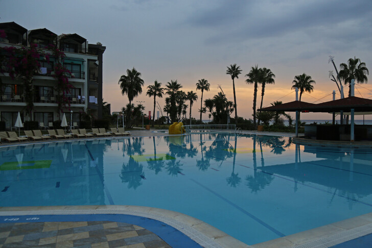 В курортной Турции популярны отели, работающие по системе все включено