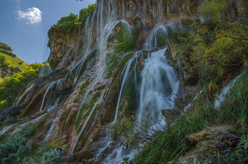 Водопад Гедмышх (Царская корона)