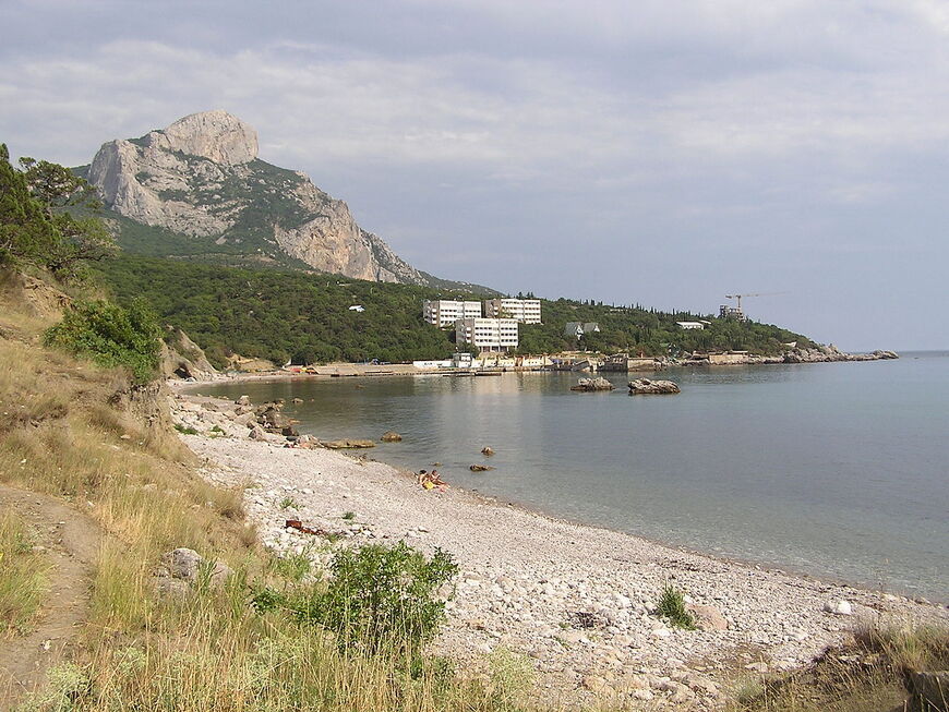 Вид со стороны бухты Ласпи